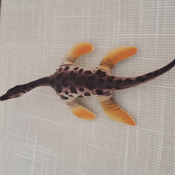 Vintage Rare Plesioaurus Rubber Dinosaur - Picture 3 of 7